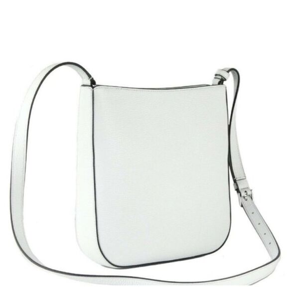 NEW Kate Spade Leila Medium Crossbody Bag Moonlight Pebbled Leather Top Zip - Picture 6 of 8